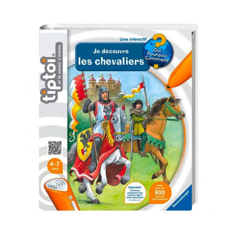 Livre Interactif Tiptoi : Je Découvre Les Chevaliers – Jeux avec Livre Jeu Interactif