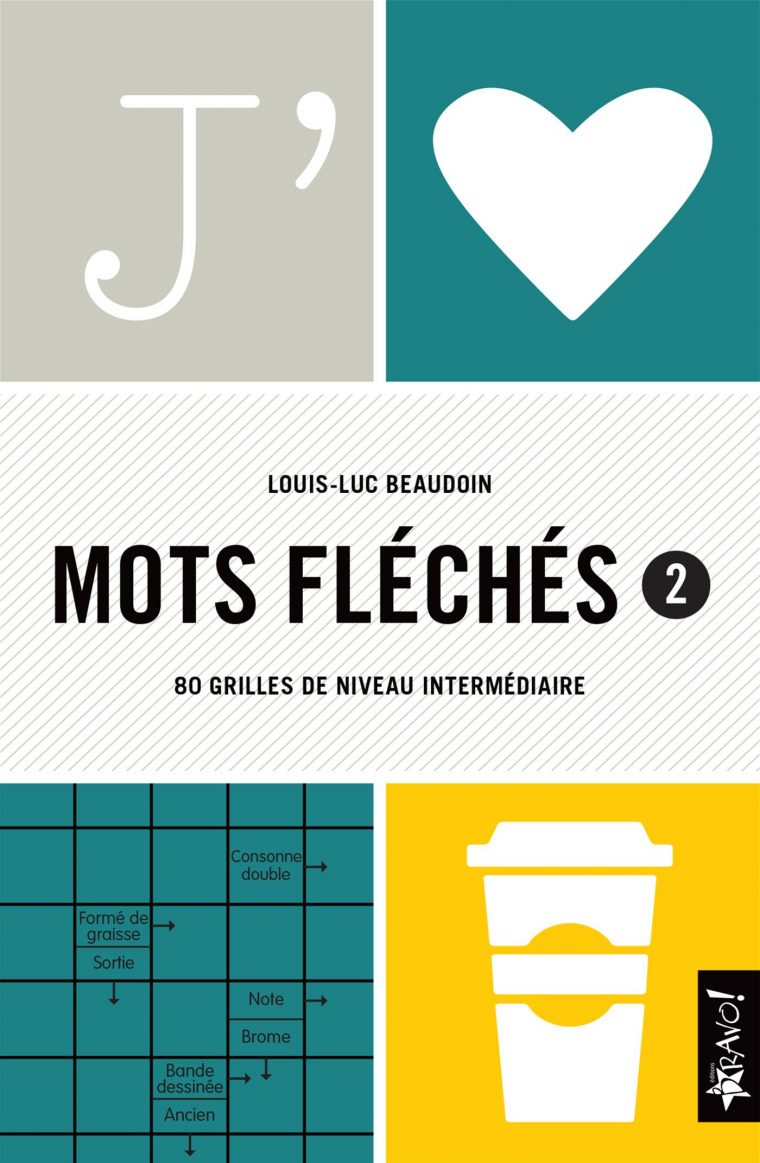 Livre J'aime Mots Fléchés 2 – 80 Grilles De Niveau dedans Mots Fleches Gr