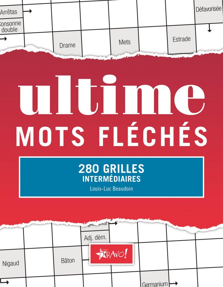 Livre Ultime Mots Fléchés – 280 Grilles Intermédiaires tout Mots Fleches Gr