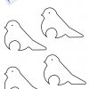 L'oiseau Messager | Oiseau En Papier, Modèles D'animaux En concernant Modèle Oiseau À Découper