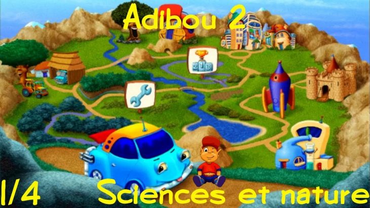 Longplay Adibou 2 – 05 Je Découvre La Nature Et Les Sciences Partie 1 concernant Adibou Voiture