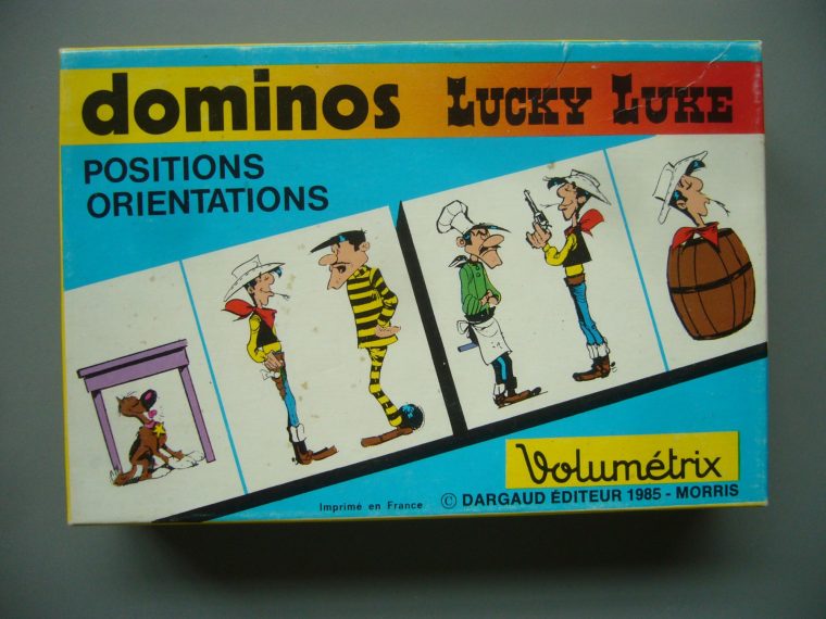 Lucky Luke – Petit Jeu De Dominos Volumetrix avec Jeux Domino Gratuit En Ligne