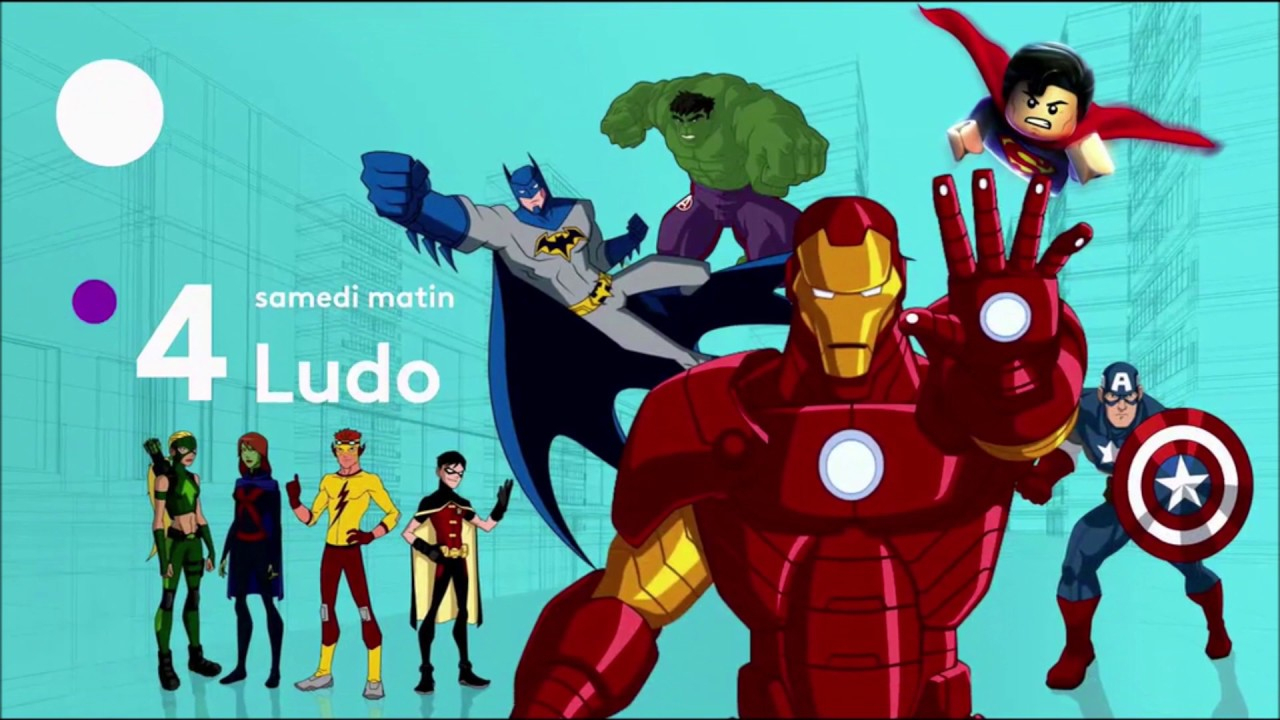 Ludo (Batman, Superman,) - Ba France 4 destiné France 4 Ludo 