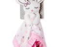 Lulujo Baby Doudou Comforter Lovie - Pink Bunny - 100 dedans Lapin Lulu