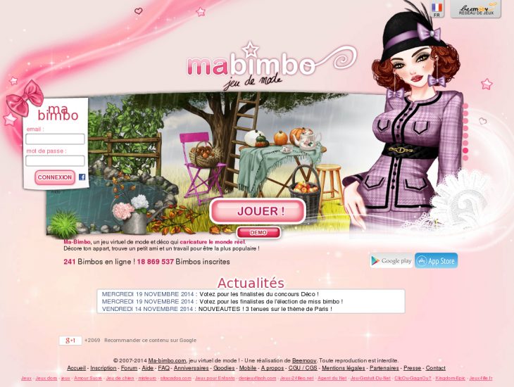 Ma-Bimbo Competitors, Revenue And Employees – Owler Company destiné Inscription Jeux De Fille