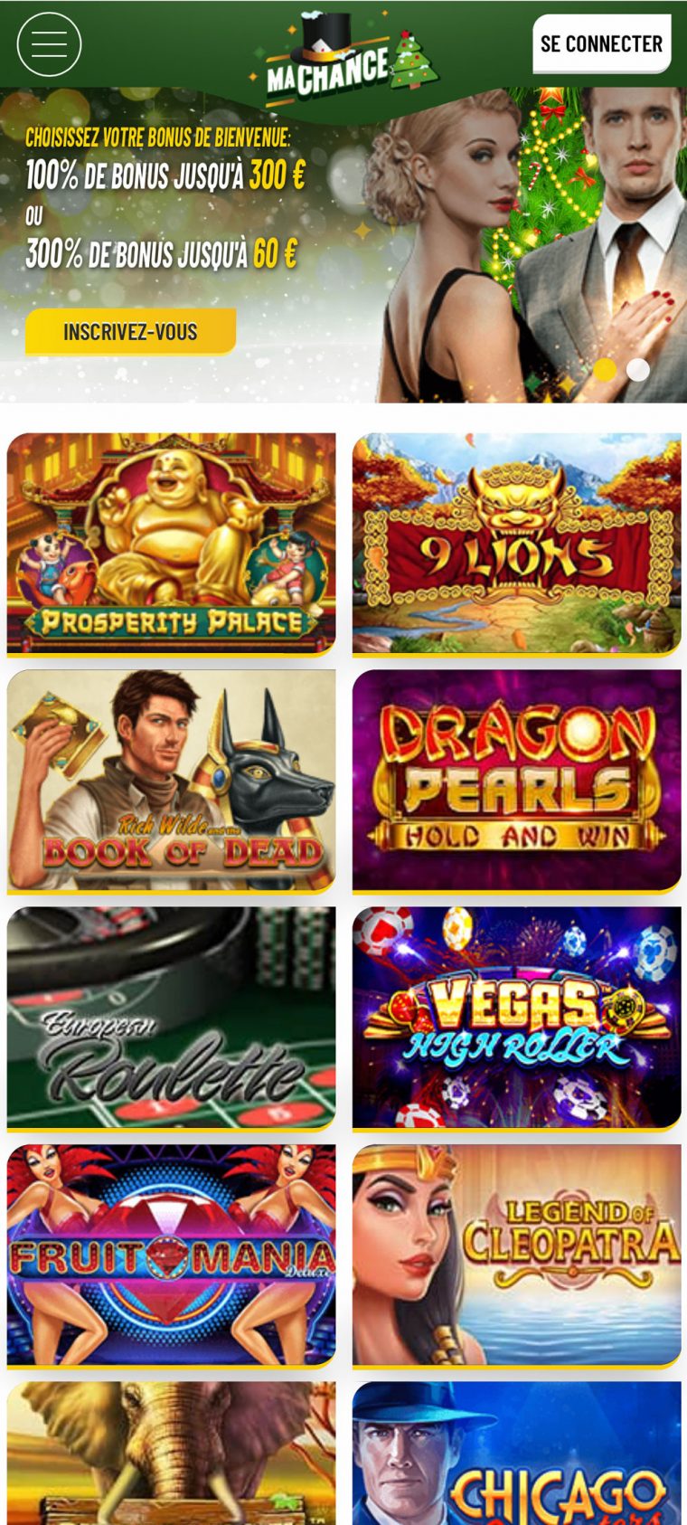 Ma Chance Casino : Bonus Gratuit 300€ + 20 Free Spins serapportantà Site De Jeux Gratuit En Ligne