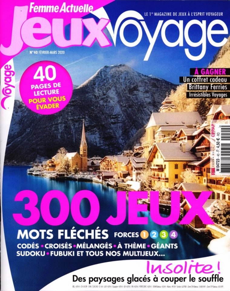 Magazine Femme Actuelle Jeux Voyage En Commande Sur Zepresse.fr intérieur Mots Fleches Gr