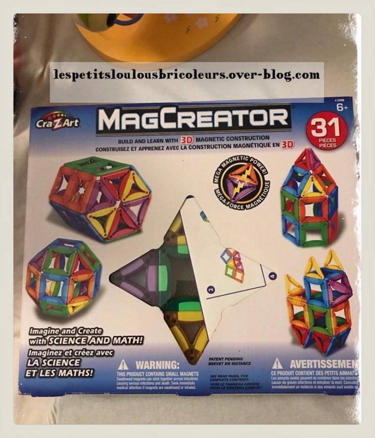 Magcreator – Jeux Magnetic Construction – Diy Faire Des pour Jeux De Exercice De Maths