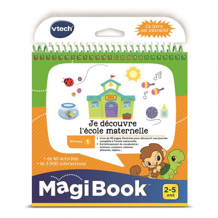 Magibook Je Decouvre L'ecole Maternelle à Jeux Educatif En Ligne Gratuit Maternelle