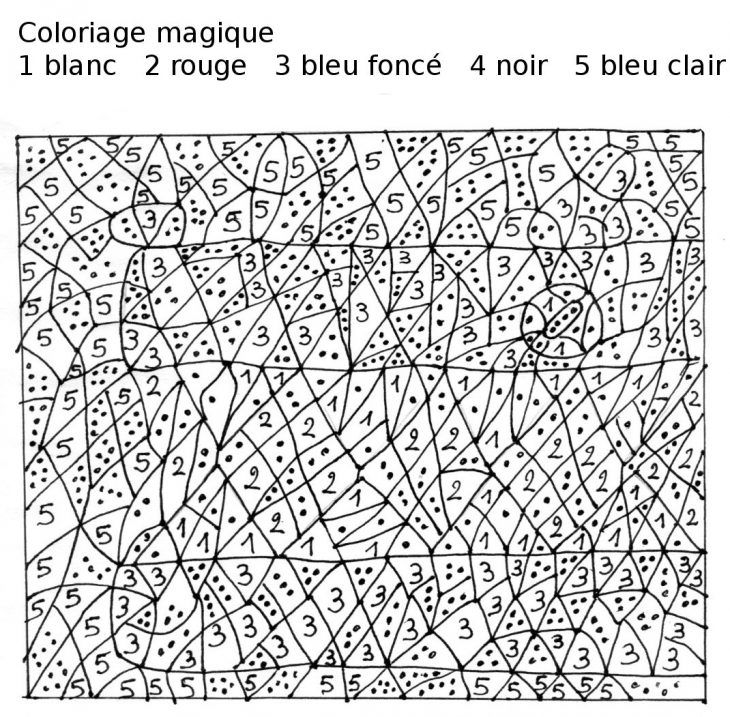 Magic Coloring #99 (Educational) – Printable Coloring Pages pour Coloriage Numéroté Maternelle