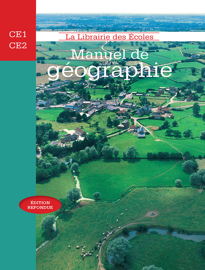 Manuel De Géographie - Ce1-Ce2 pour Carte De France Ce1