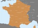Map Of France - French Regions - Royalty Free Editable Base Map encequiconcerne Map De France Regions