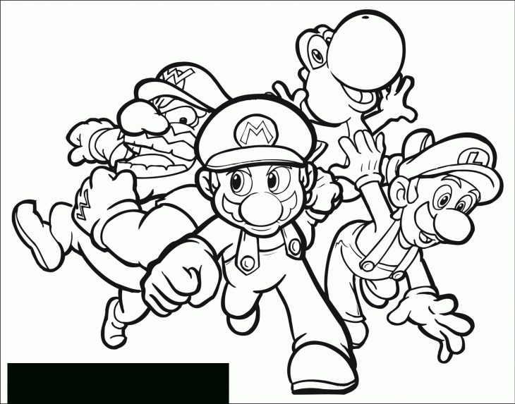 Mario Bros #87 (Jeux Vidéos) – Coloriages À Imprimer dedans Jeux Gratuit De Dessin A Colorier