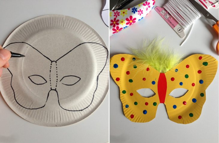 Masques Papillon – Les Pious De Chatou (Assistante destiné Masque Maternelle