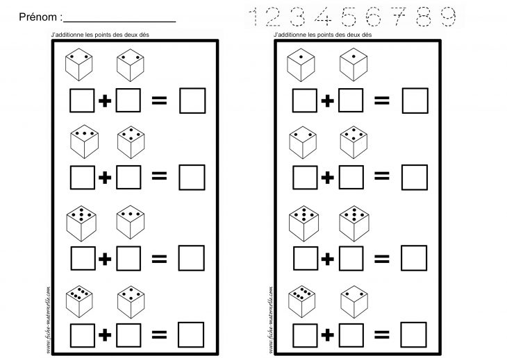 Mathématiques : Additionner Des Quantités Maternelle Et Cp serapportantà Addition Maternelle