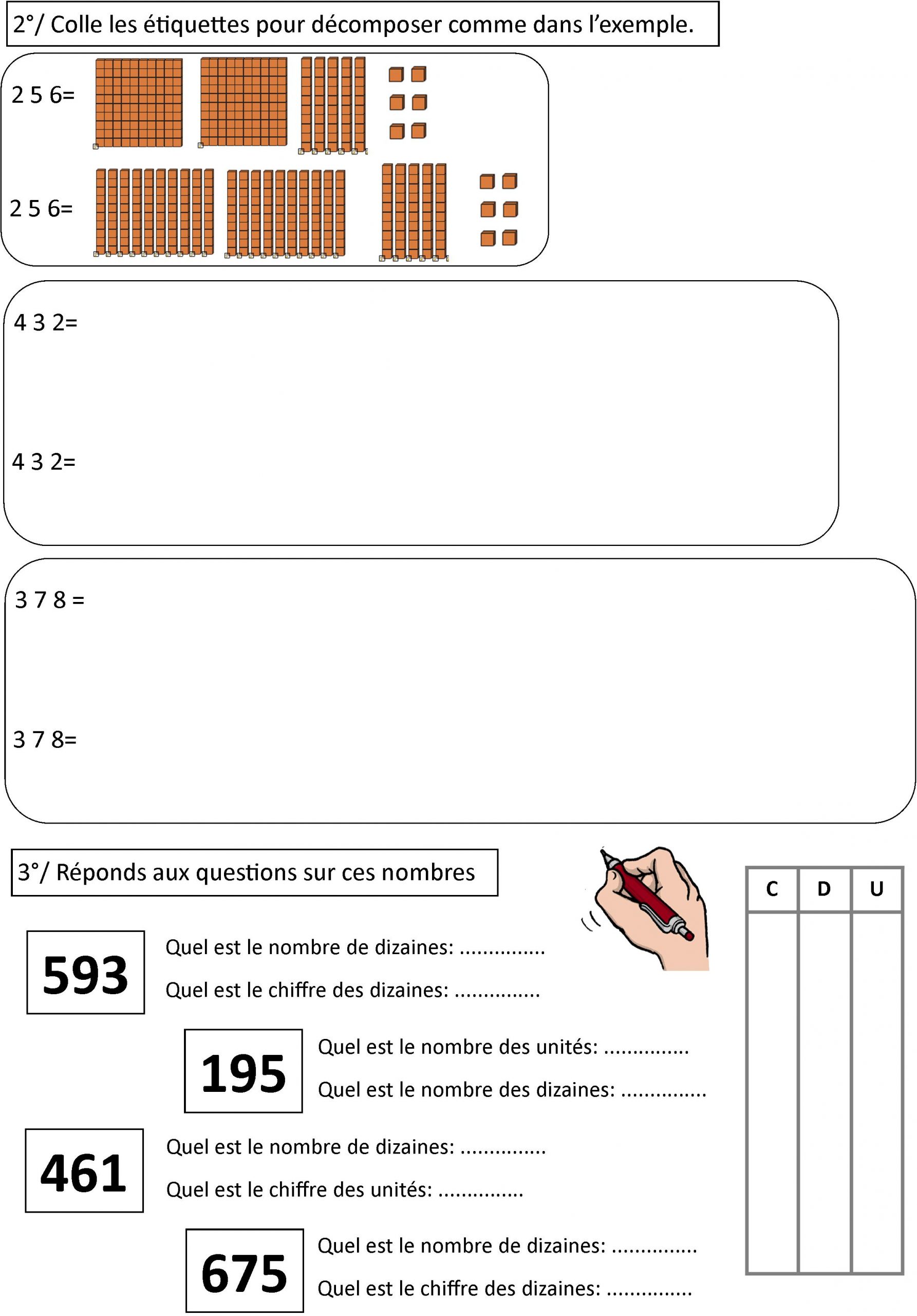 Mathématiques Ce2 | Le Blog De Monsieur Mathieu avec Exercices Maths Ce2 À Imprimer