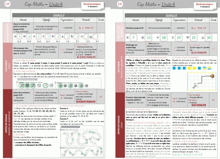 Mathématiques Cp – Période 2 – Cycle 2 ~ Orphéecolecycle 2 concernant Évaluation Reproduction Sur Quadrillage Ce1