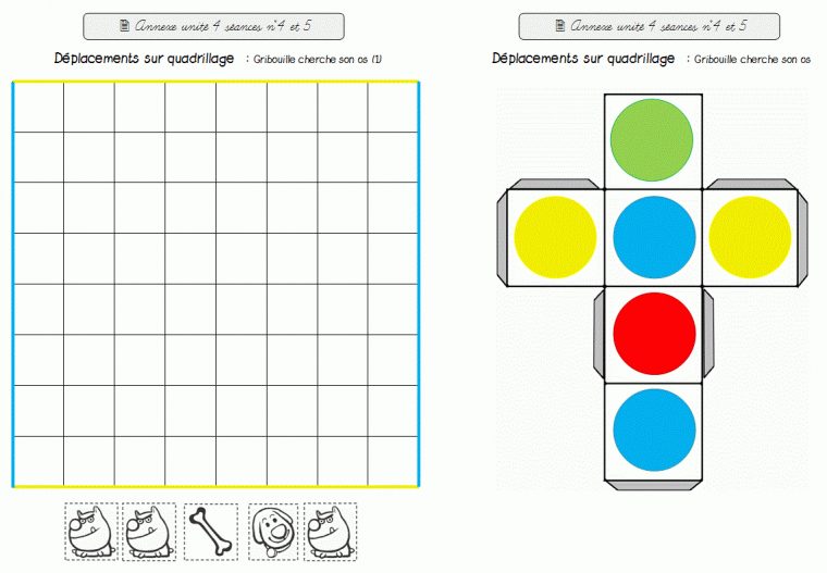 Mathématiques Cp – Période 2 – Cycle 2 ~ Orphéecolecycle 2 intérieur Exercice Reproduction Sur Quadrillage Ce1