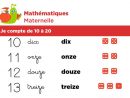 Mathématiques Fiche 1, Je Compte De 10 À 20 concernant Jeux Pour Apprendre Les Chiffres En Francais