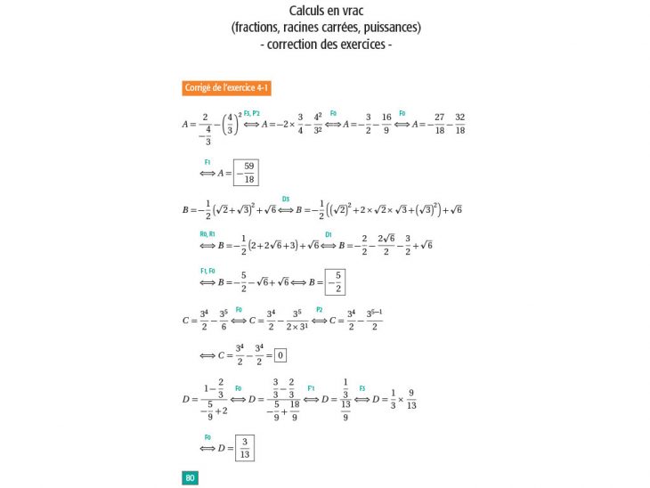 Maths Lycée Seconde – Réviser Les Fondamentaux à Exercice De Math Sur Les Puissances