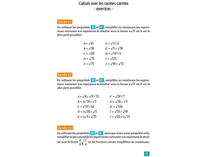 Maths Lycée Seconde – Réviser Les Fondamentaux dedans Exercice De Math Sur Les Puissances