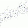 Mégalopole Japonaise Carte Géographique Gratuite, Carte concernant Carte Des Préfectures