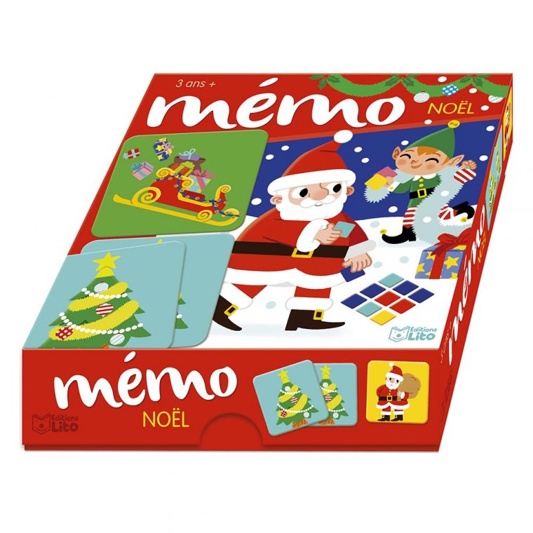 Mémo Noël – Jeu De Memory Lito avec Jeu Noel Maternelle