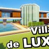 Minecraft Tuto Grande Villa De Luxe !! | Villa De Luxe serapportantà Jeux De Grande Maison