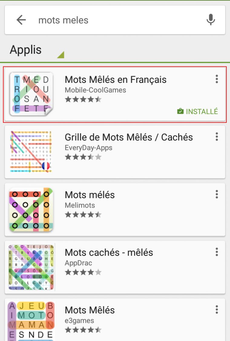 Mobile-Coolgames On Twitter: "tapez "mots Mêlés" Sur Google à Mots Meles Francais