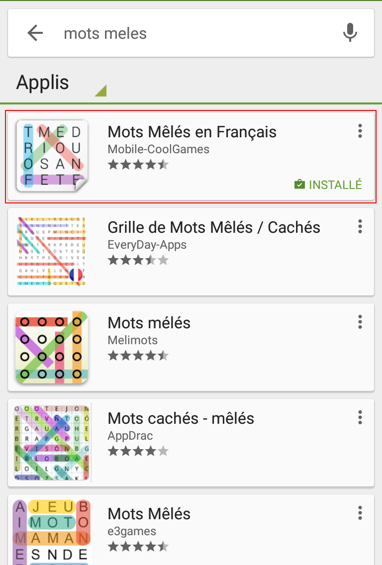 Mobile-Coolgames On Twitter: &amp;quot;tapez &amp;quot;mots Mêlés&amp;quot; Sur Google à Mots Meles Francais 