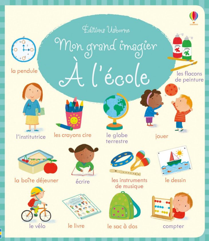 Mon Grand Imagier – A L'école Ebook By Holly Bathie – Rakuten Kobo destiné Imagier Ecole