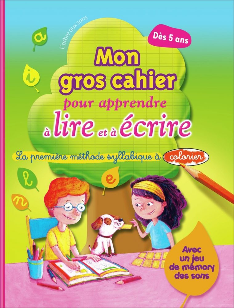 Mon Gros Cahier Pour Apprendre À Lire Et À Écrire – Livre destiné Jeux Pour Apprendre À Écrire