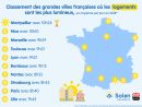 Montpellier, Nice, Marseille Top 3 Des Villes Où Les à Carte De France Avec Grandes Villes