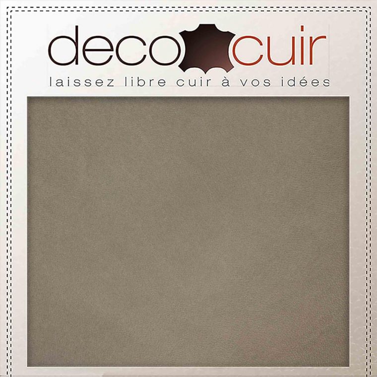 Morceau De Cuir D'agneau Autocollant – Taupe – 19,5X29,5 Cm – Ép 0,5 Mm dedans Code Couleur Taupe