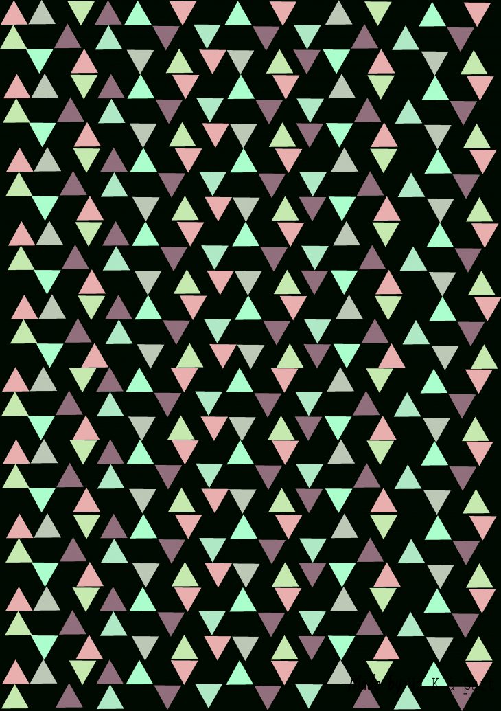 Motif Triangle À Imprimer Gratuitement | Kafouillis – Un K À avec Feuille De Couleur A Imprimer Gratuit