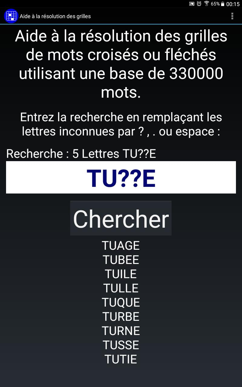 Mots Croisés Gratuits For Android - Apk Download concernant Mot Croisé Aide 