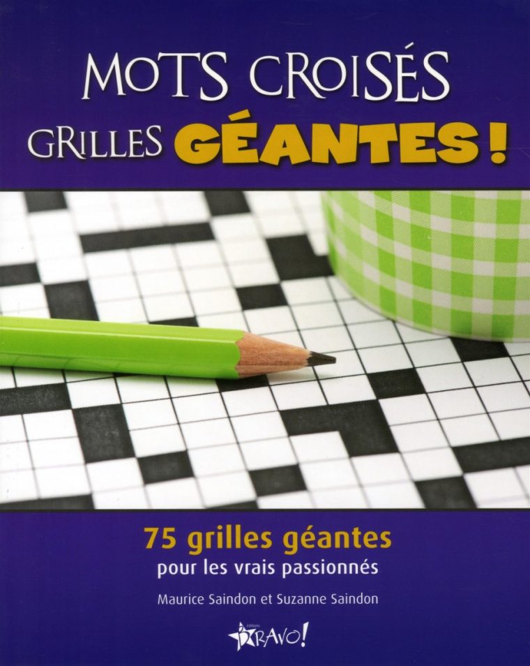 Mots Croisés Grilles Géantes serapportantà Mot Fleches Geant