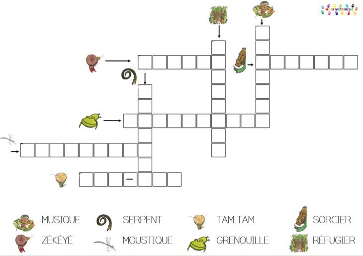 Mots Fléchés – Mc En Maternelle à Aide Aux Mots Croisés Et Mots Fléchés