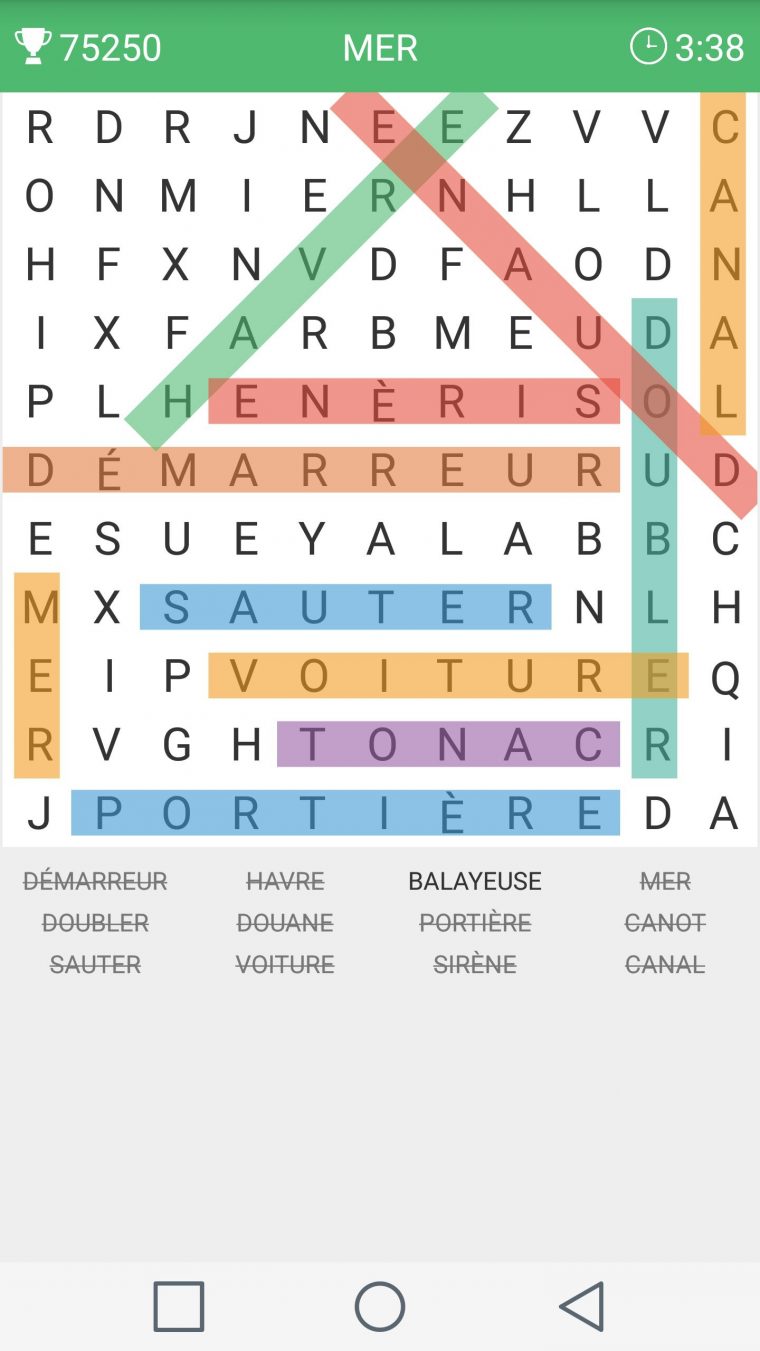 Mots Mêlés For Android – Apk Download pour Mot Mele Facile