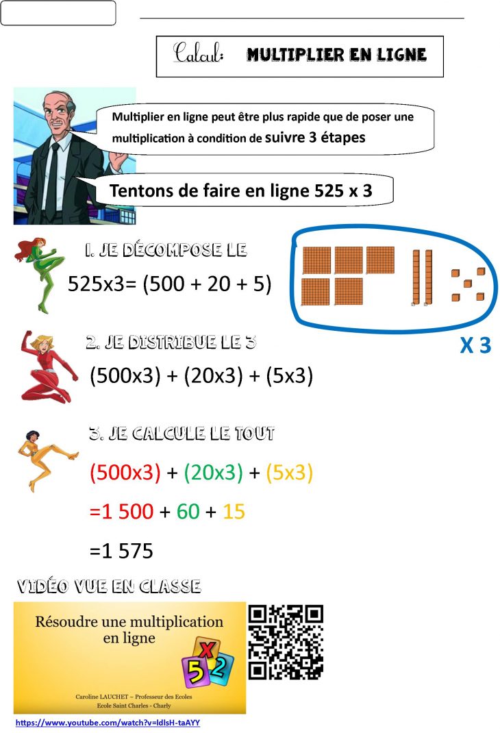 Multiplier En Ligne Ce2 | Le Blog De Monsieur Mathieu à Exercice Ce2 En Ligne Gratuit