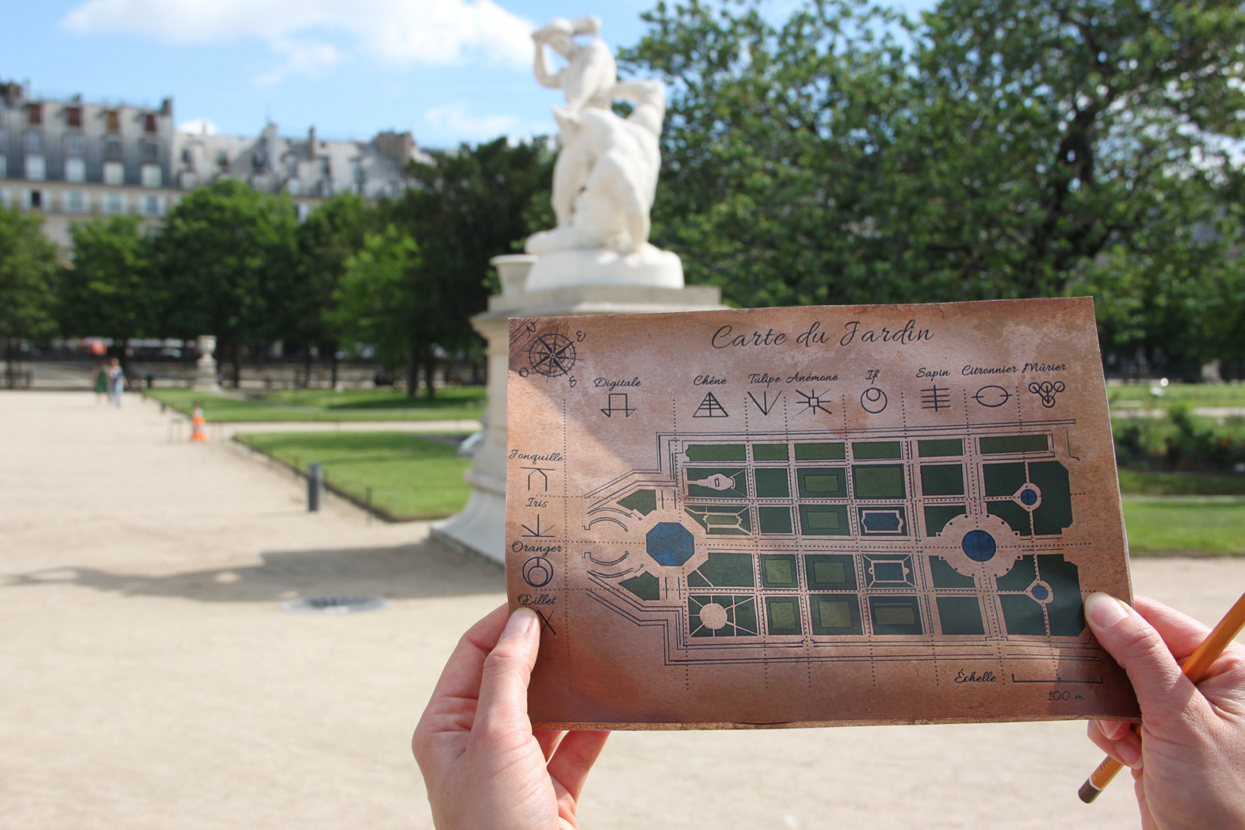 Mystères Aux Tuileries : Le Jeu D'aventure En Plein Air Et serapportantà Jeux De Jardinage Gratuit