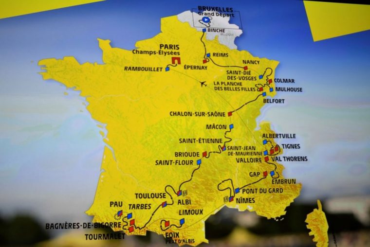 Nîmes Gearing Up For Tour De France Celebrations – Languedoc destiné Gap Sur La Carte De France