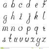 Noir D'alphabet De Calligraphie Illustration De Vecteur dedans Modele Calligraphie Alphabet Gratuit
