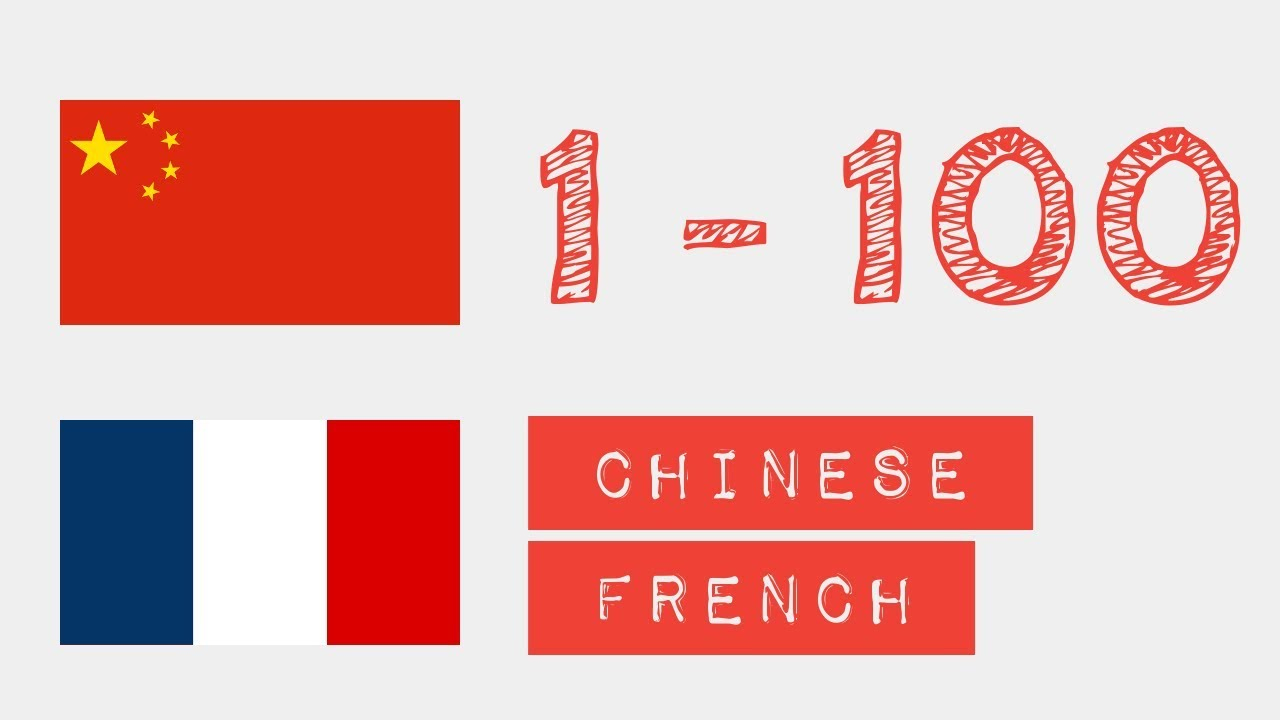 Nombres De 1 À 100 - Chinois - Français serapportantà Nombre De 1 À 100