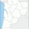 Nouvelle-Aquitaine Carte Géographique Gratuite, Carte pour Carte De France Muette À Compléter