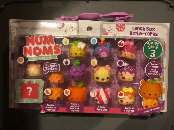 Num Noms Series 3 Lunch Box Deluxe Pack 10 Scented Nums 2 avec Nom De Legume