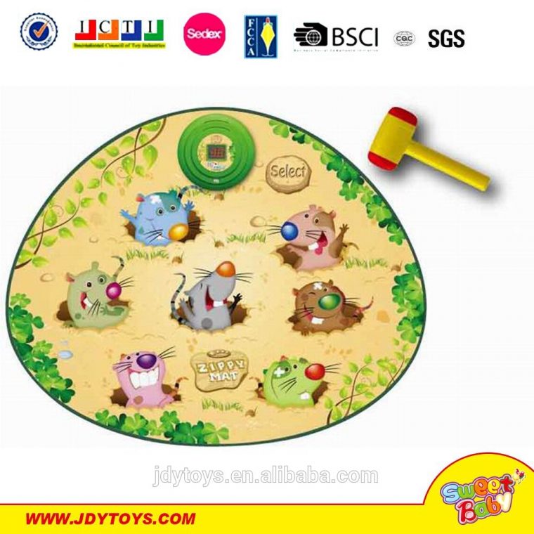 Offre Spéciale Électronique Zippy Tapis De Jeu Frapper Les Taupes Pour  Enfants,drôle Bébé Tapis De Jeu De Musique,jouet De Jeu – Buy Tapis De Jeu intérieur Jeu Chasse Taupe