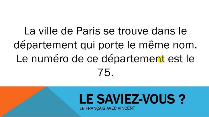 Öğrenmek Fransız # Civilisation # Le Département De Paris dedans Numero Des Departements Francais