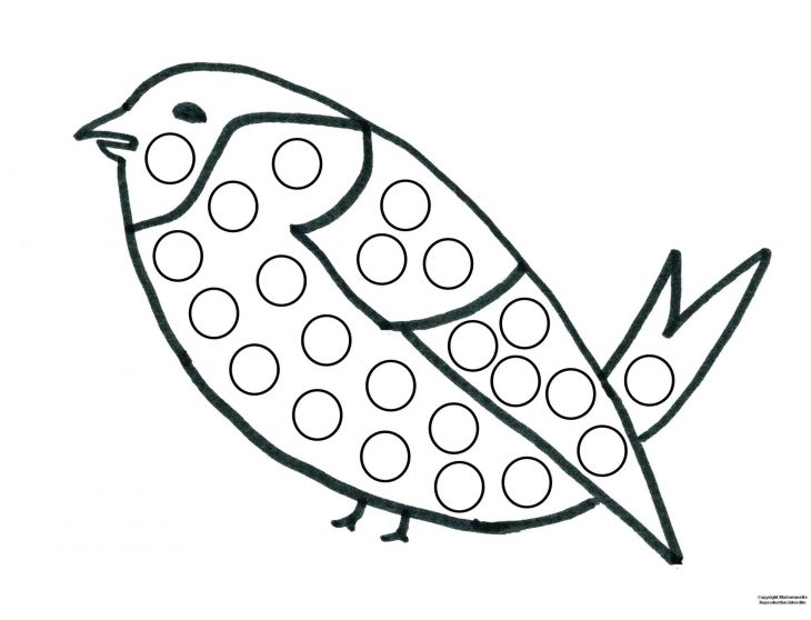 Oiseau | Gommette, Dessin A Imprimer, Coloriage concernant Modèle Oiseau À Découper