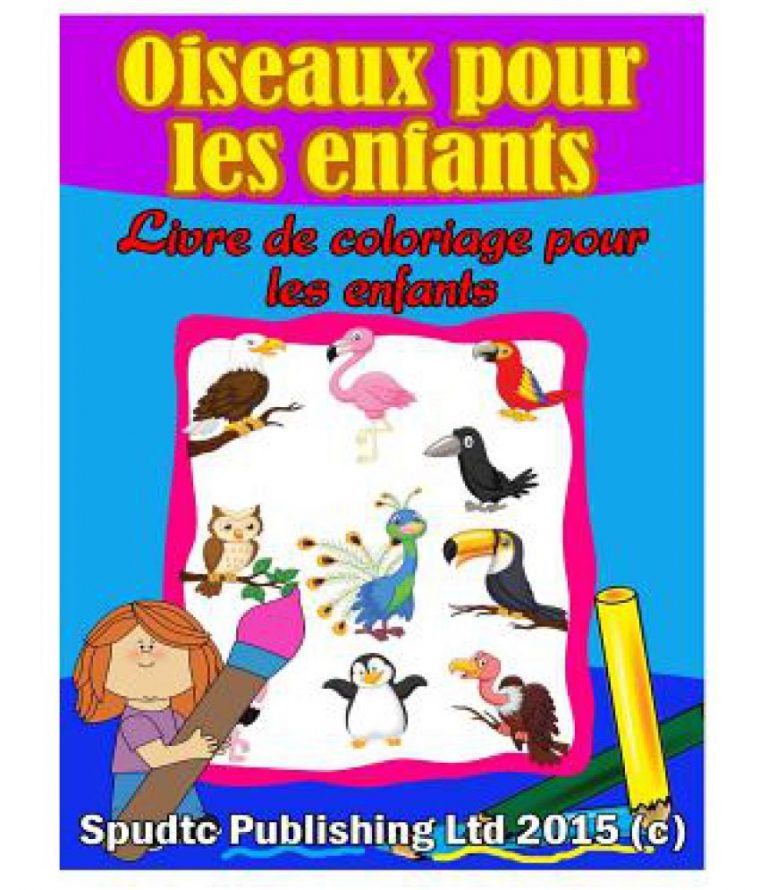 Oiseaux Les Enfants: Livre De Coloriage Pour Les Enfants encequiconcerne Cahier De Coloriage Enfant